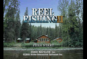 Reel Fishing II Title Screen